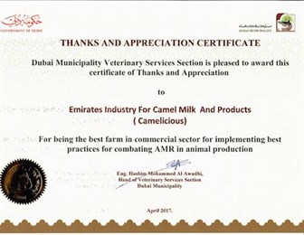 EICMP (бренд Camelicious) признан лучшим производителем верблюжьего молока EICMP (бренд Camelicious) признан лучшим производителем верблюжьего молока